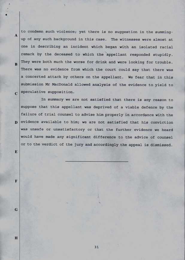 Regina v Ram, (1995) Court Of Appeal judgment - 31