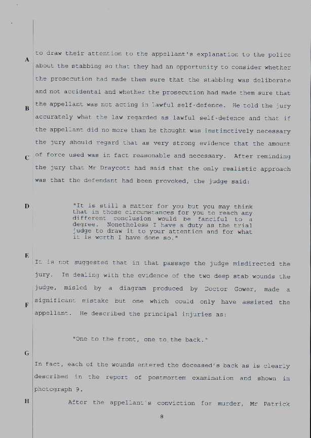 Regina v Ram, (1995) Court Of Appeal judgment - 8