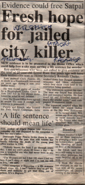 1992 report in Birmingham local press